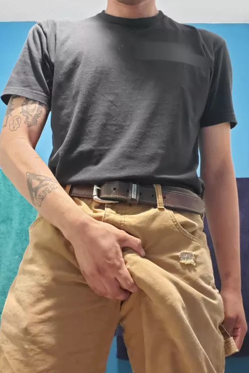 Can you see it through my pants?