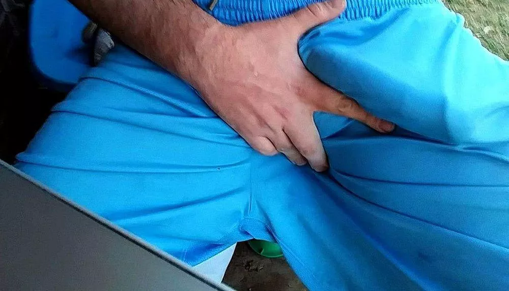 Can't hide in basketball shorts