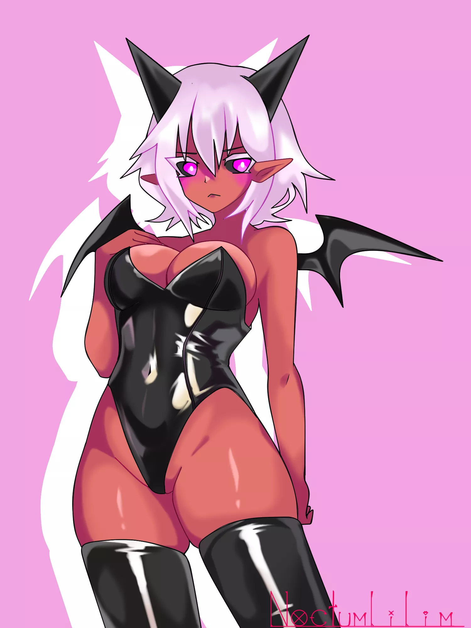 My imp girl! I'm really proud of the shading on this one!