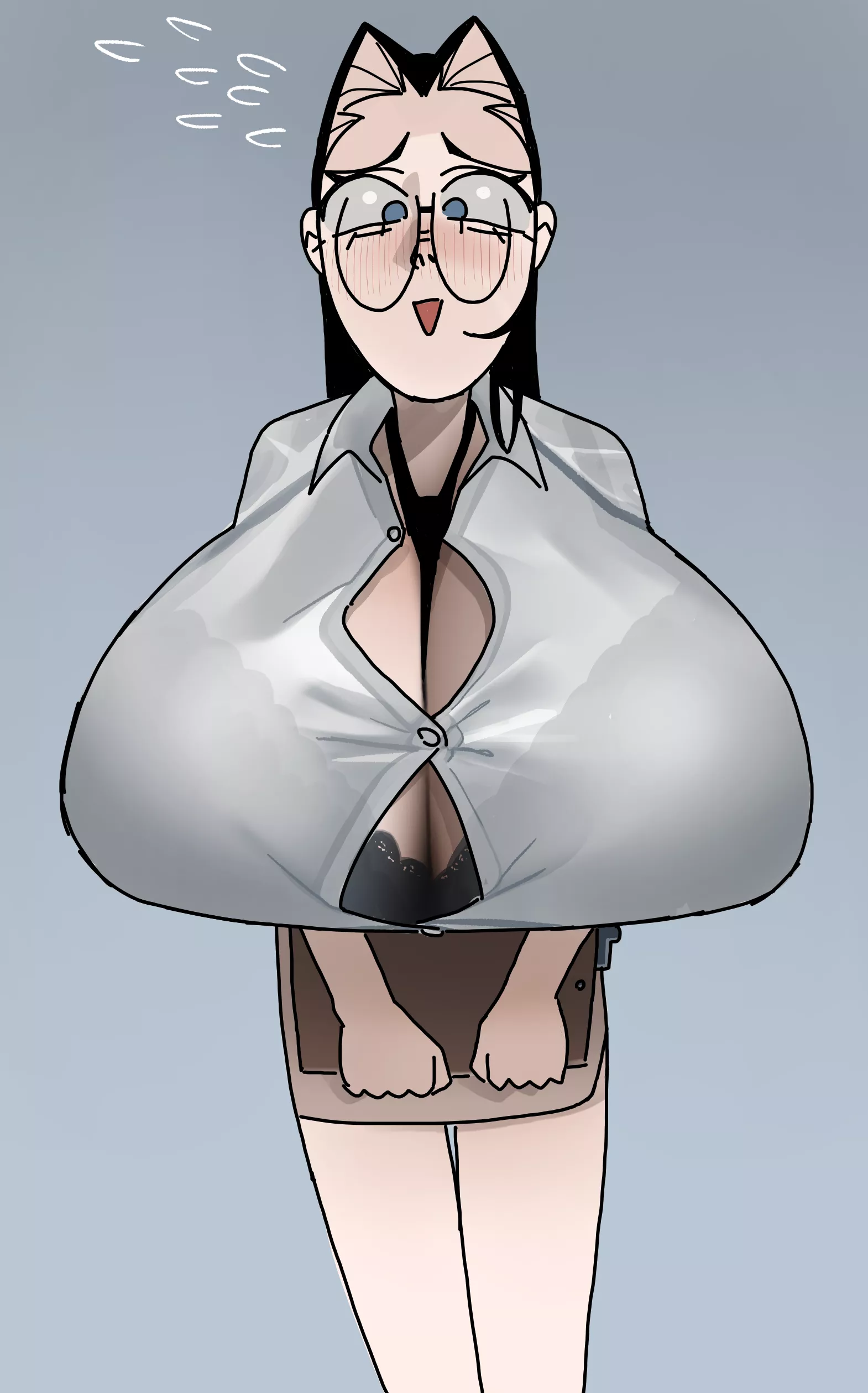 Shy Office Worker(chair_san)