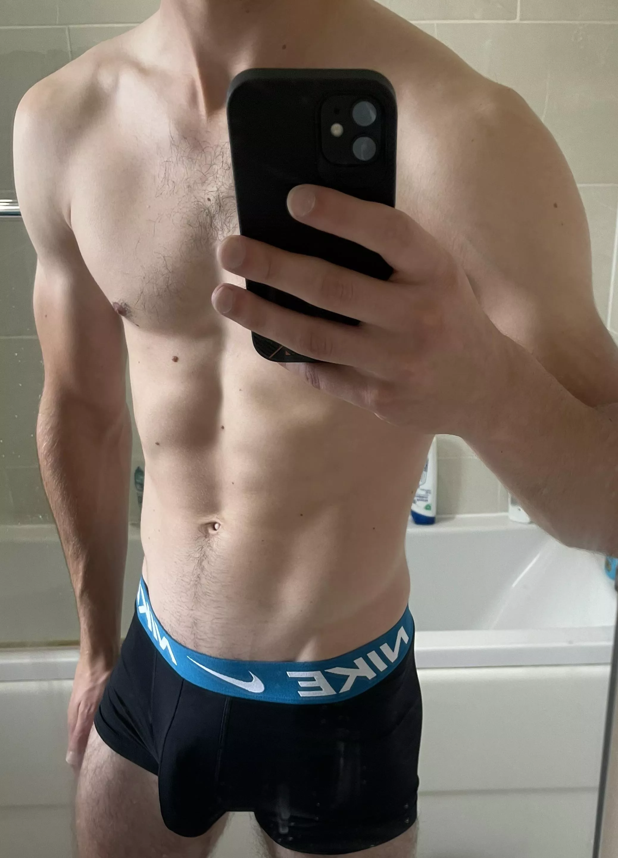 Sweaty from the gym … hope you don’t mind ;)