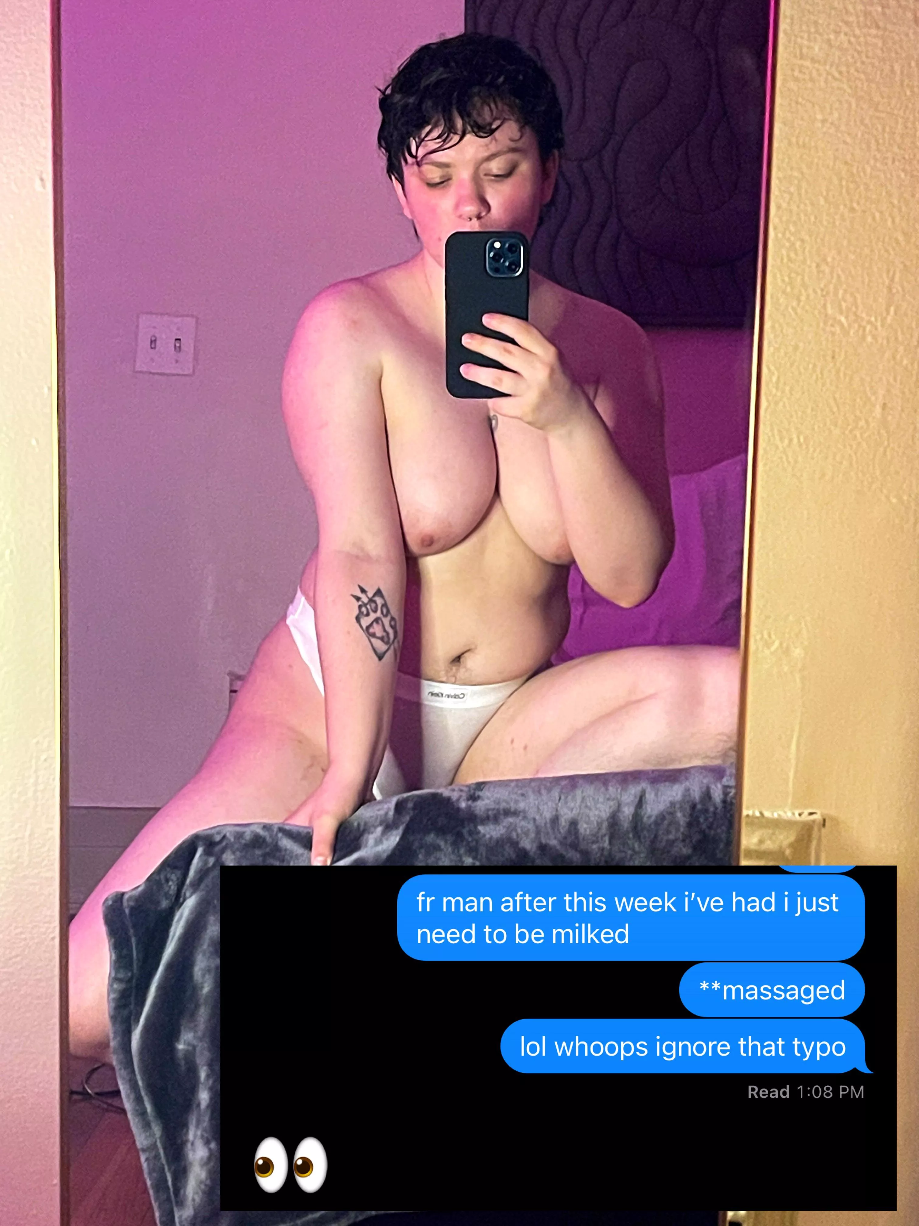 uh… so this just happened 😵‍💫 do i reply with this pic?