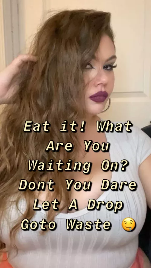 What Are You Waiting On??? Dont You DARE Let A Drop Goto Waste 🤤🤤🤤