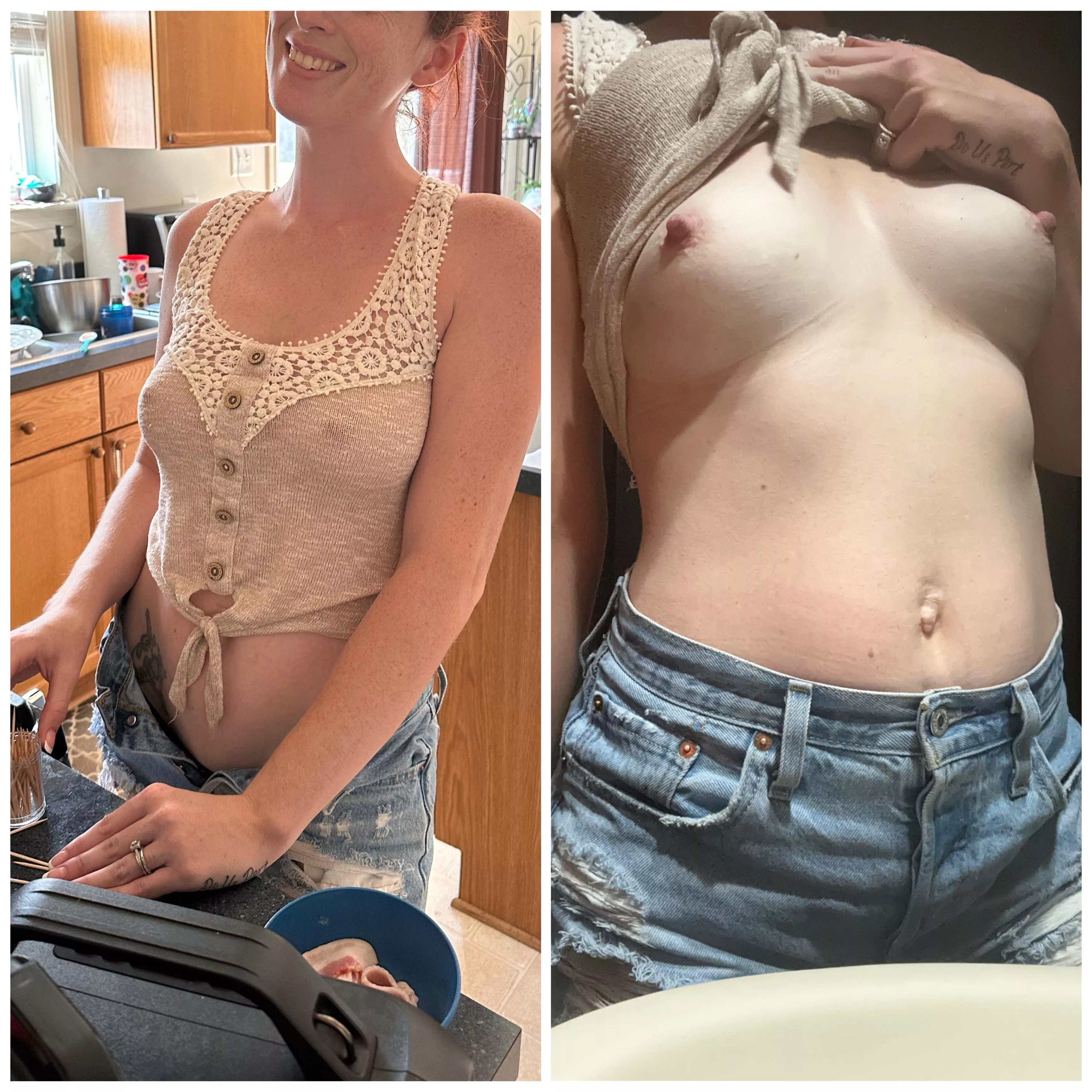 What the braless mom down the street looks like underneath