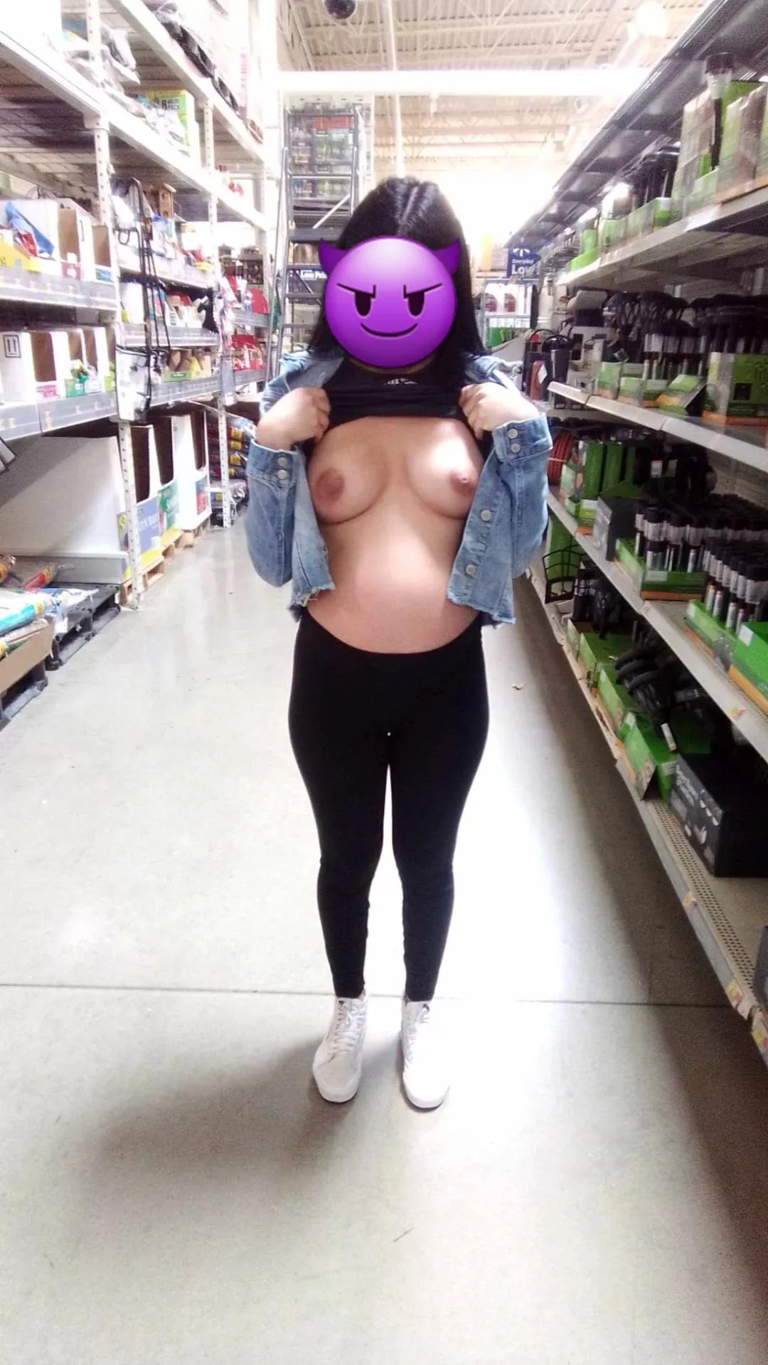 Wife always making shopping trips fun