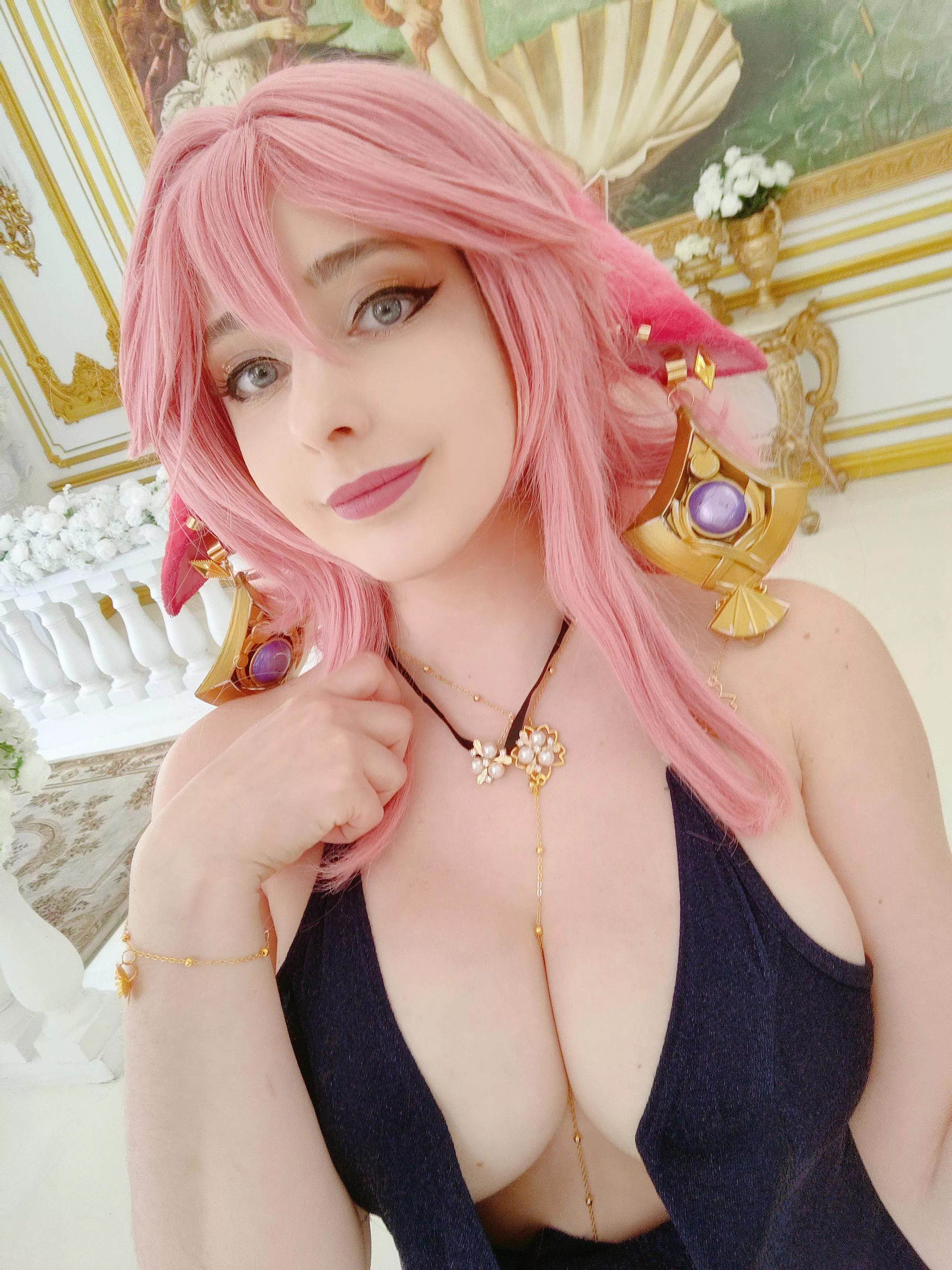 Yae Miko (Genshin Impact) by Mikomi Hokina