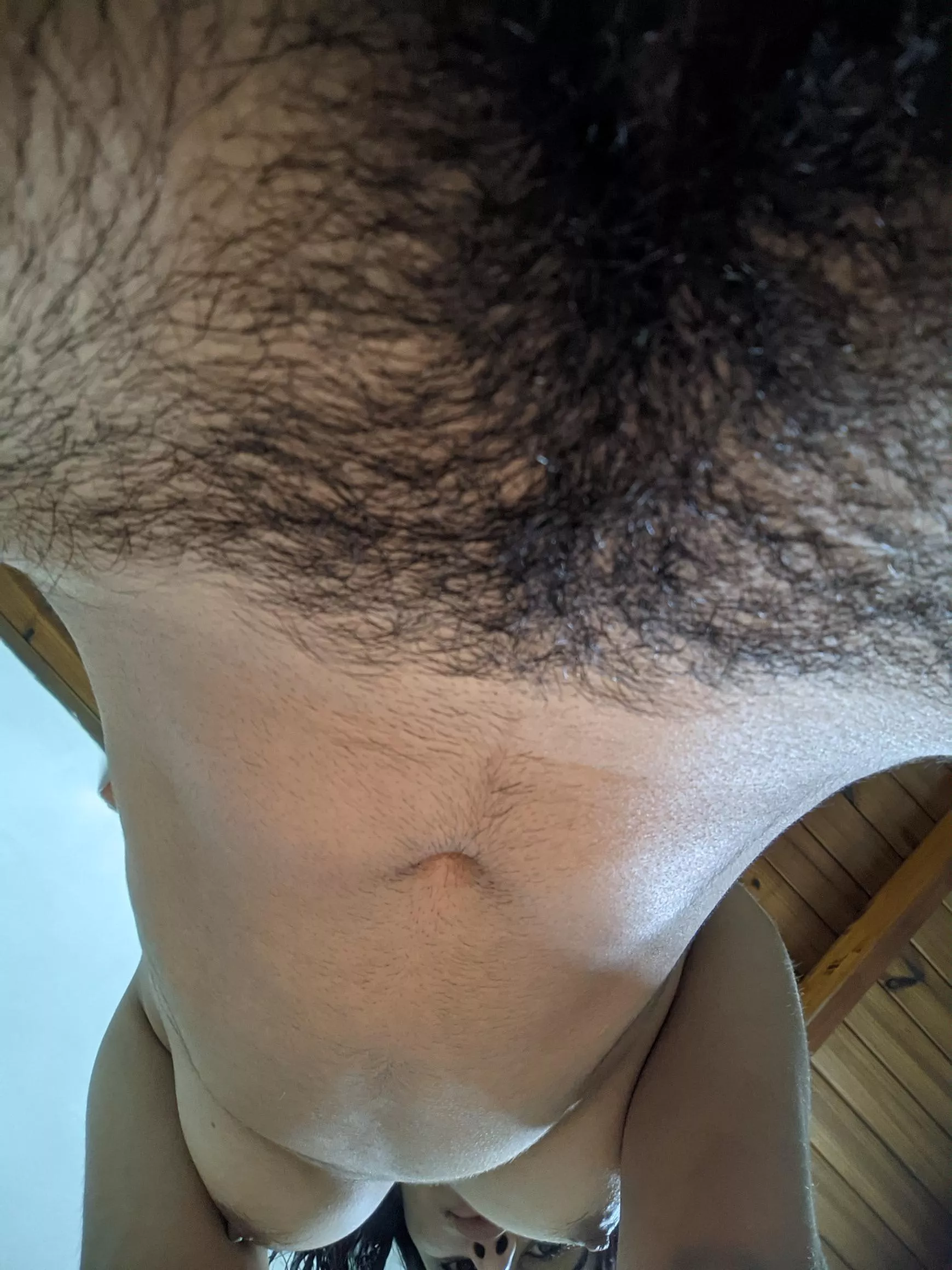 A good photo of me Being hairy from Below, i look hot like this?