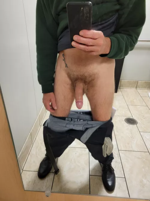 All these hot men coming into the store today have me a little wound up.