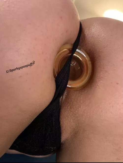 Does my plug look good under my thong?