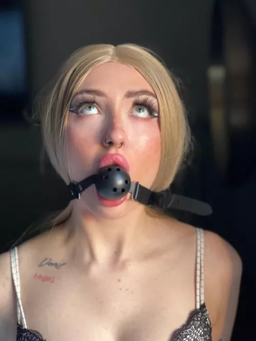 Gagged & told not to take my eyes of you