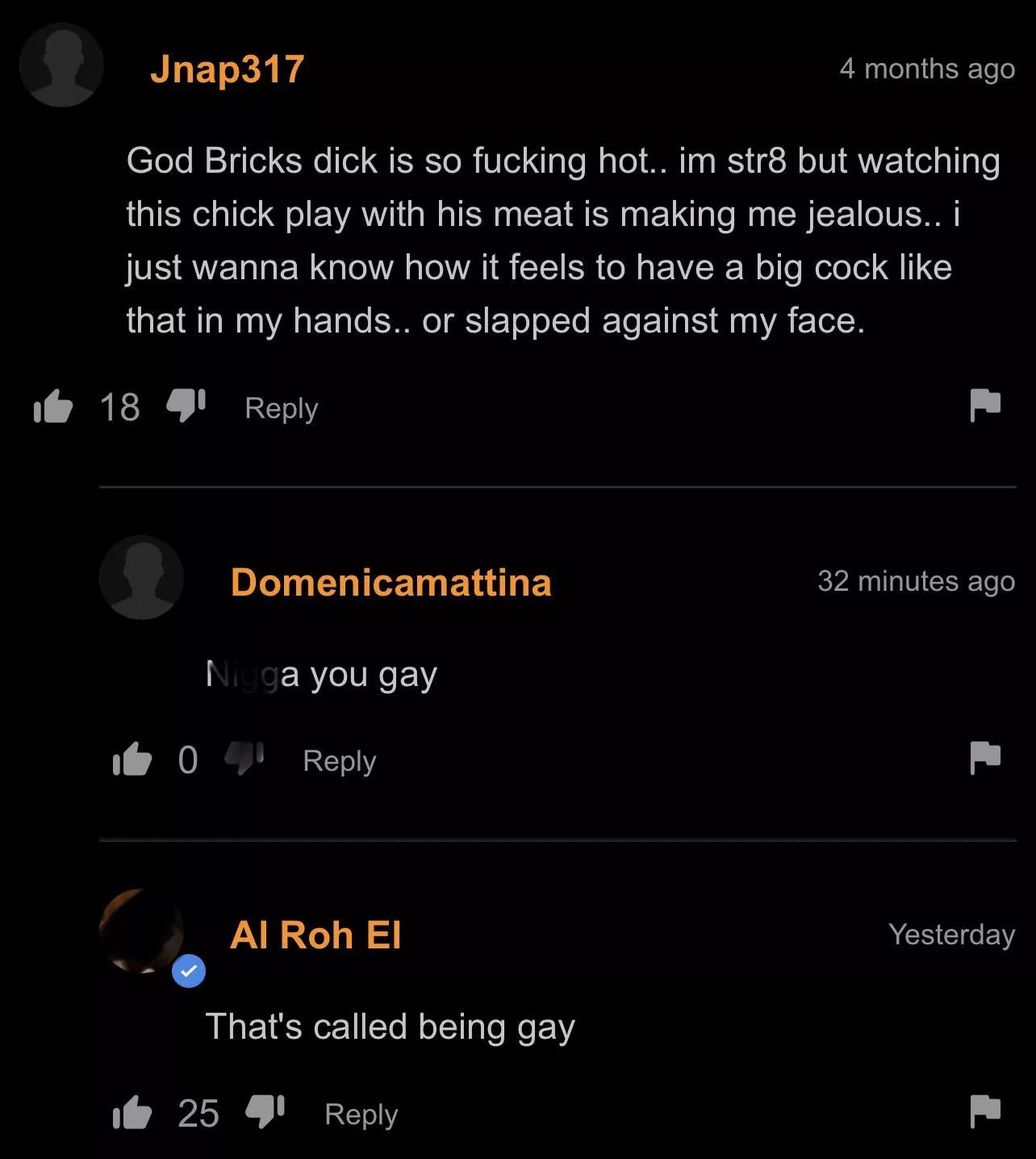 Guys he’s straight