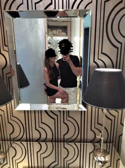 Once I was looking for girl on Tinder to kick my boyfriend's balls with her. [...] Continued in comment