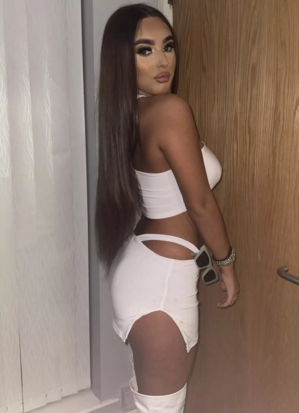 She has that look of a girl who wants…