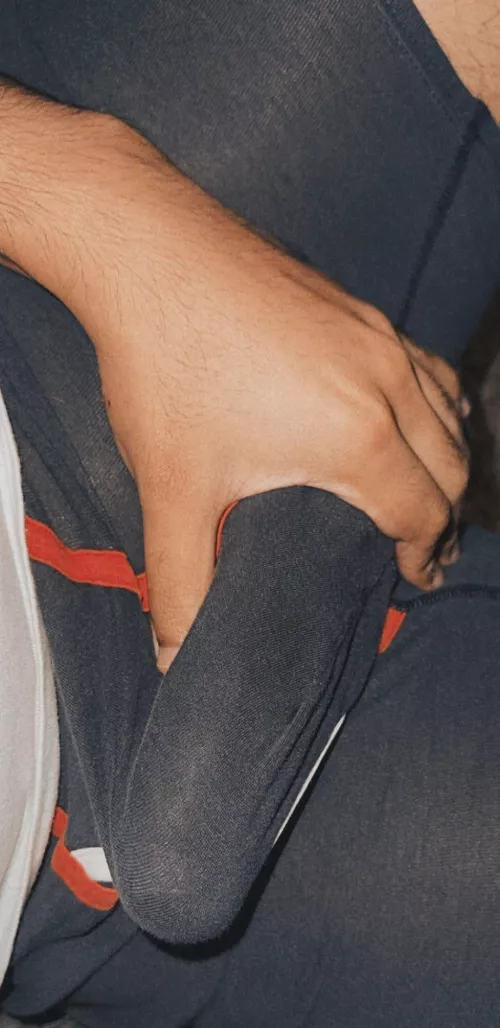 So hard it's almost see through 🍆