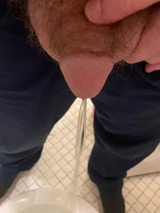 Taking a piss this morning. Would rather piss outsde