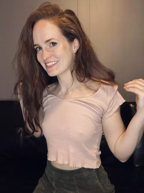 When I first tried on this shirt, I thought “omg cute!” What are your thoughts?