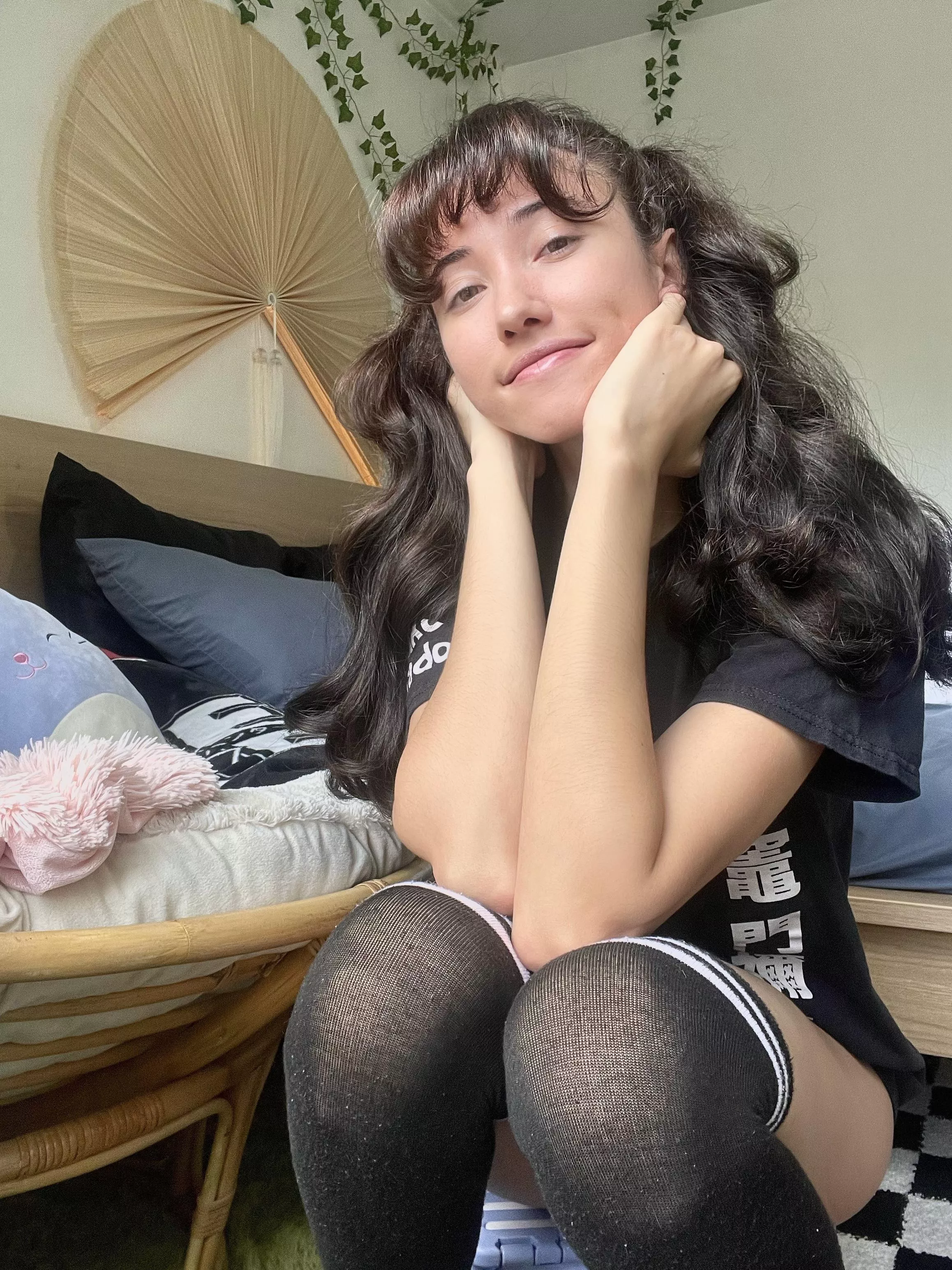 All I need are some thighhighs and a big t-shirt <3