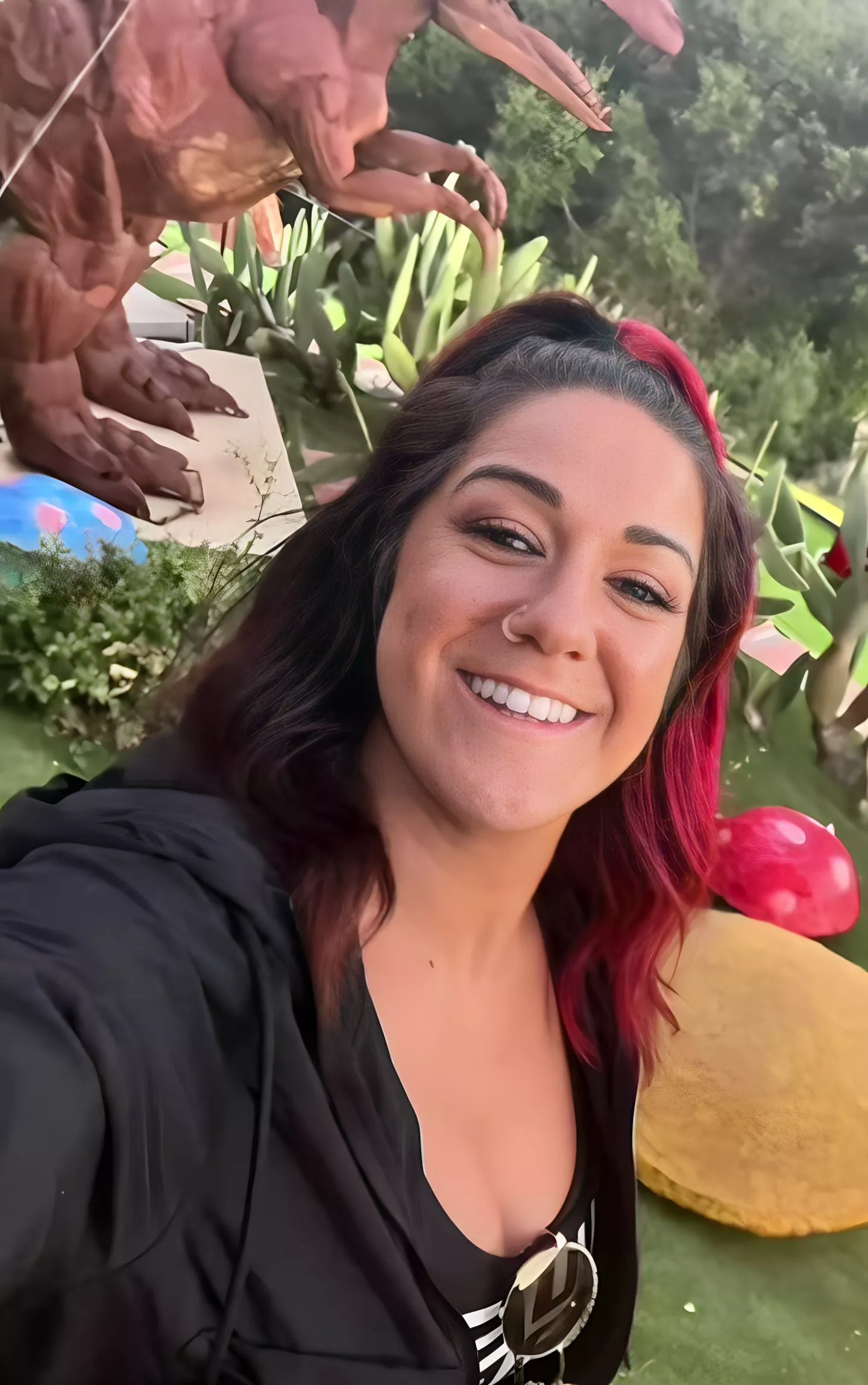 Bayley's smile