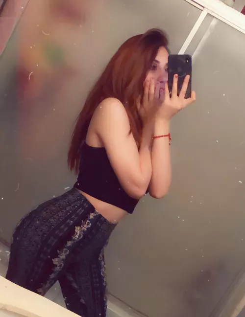 Crop top and forbidden pants lol