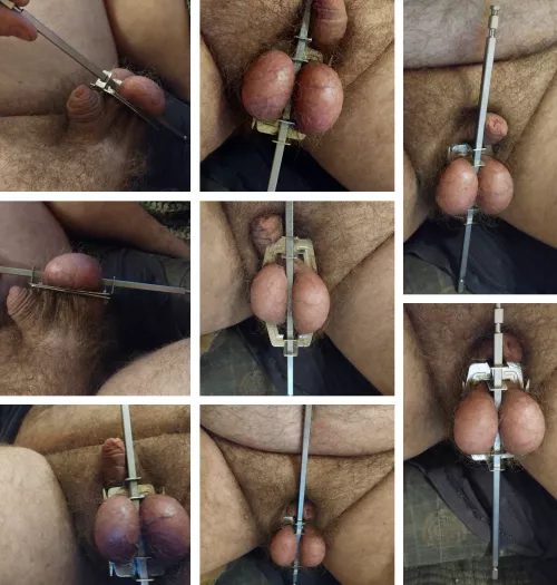 Found something new to squish and stretch my balls