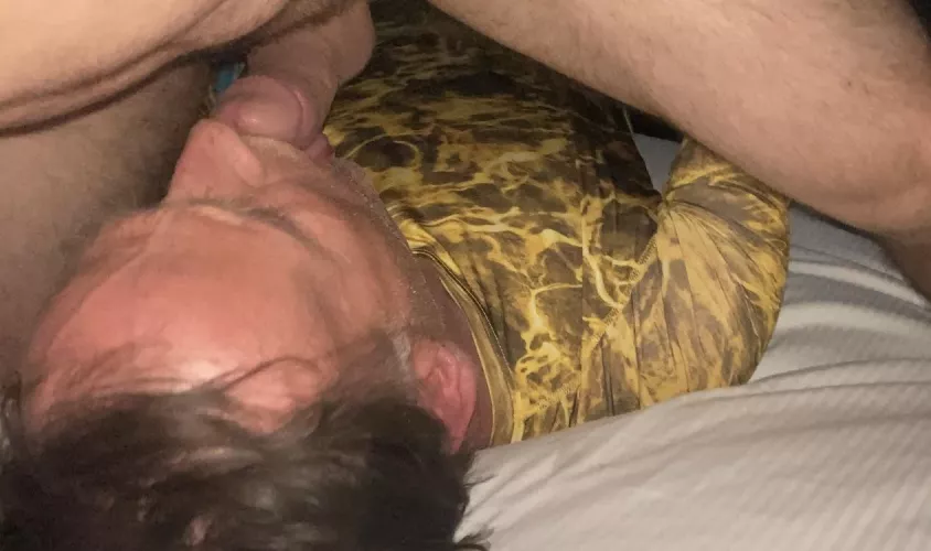 He (59) asked me (50) to fuck his face. Why not….