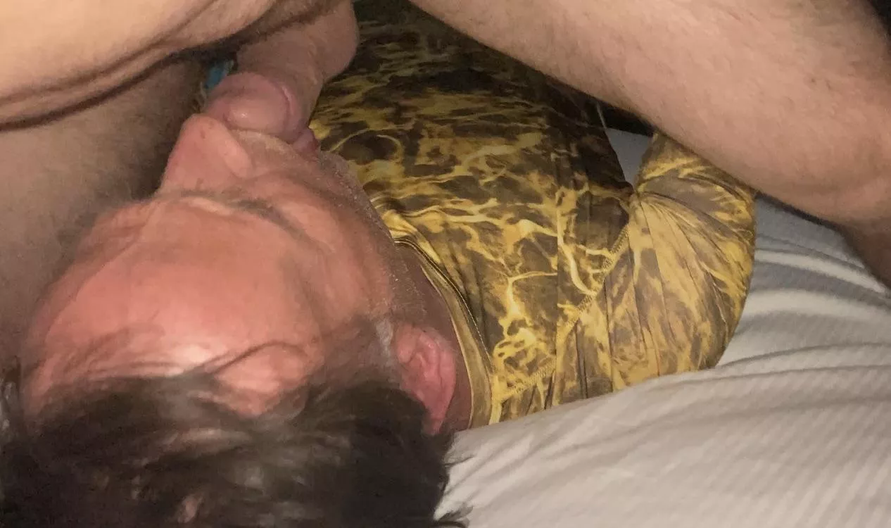 He (59) asked me (50) to fuck his face. Why not….