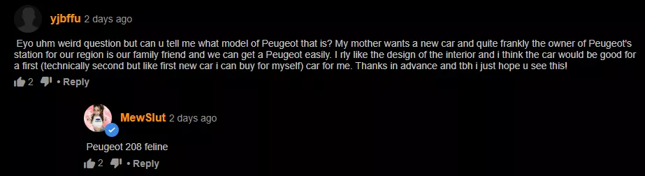 He needs to know the car model