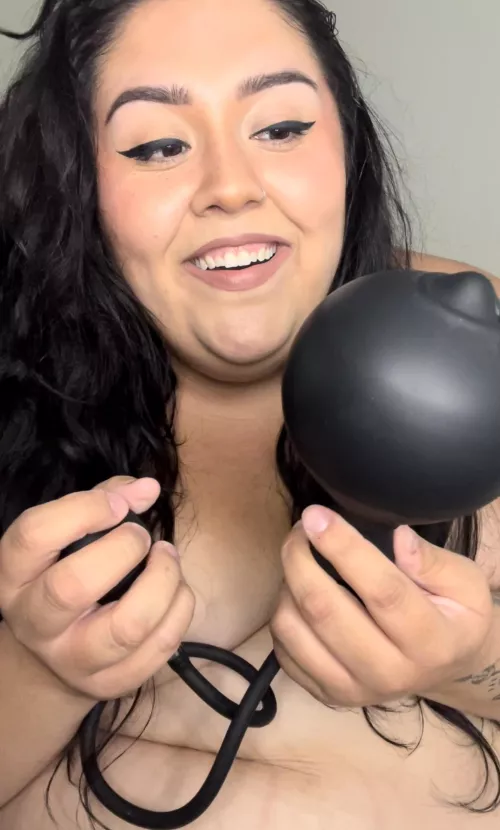 I can’t believe this was in my ass.. inflatable plugs are a game changer🤤