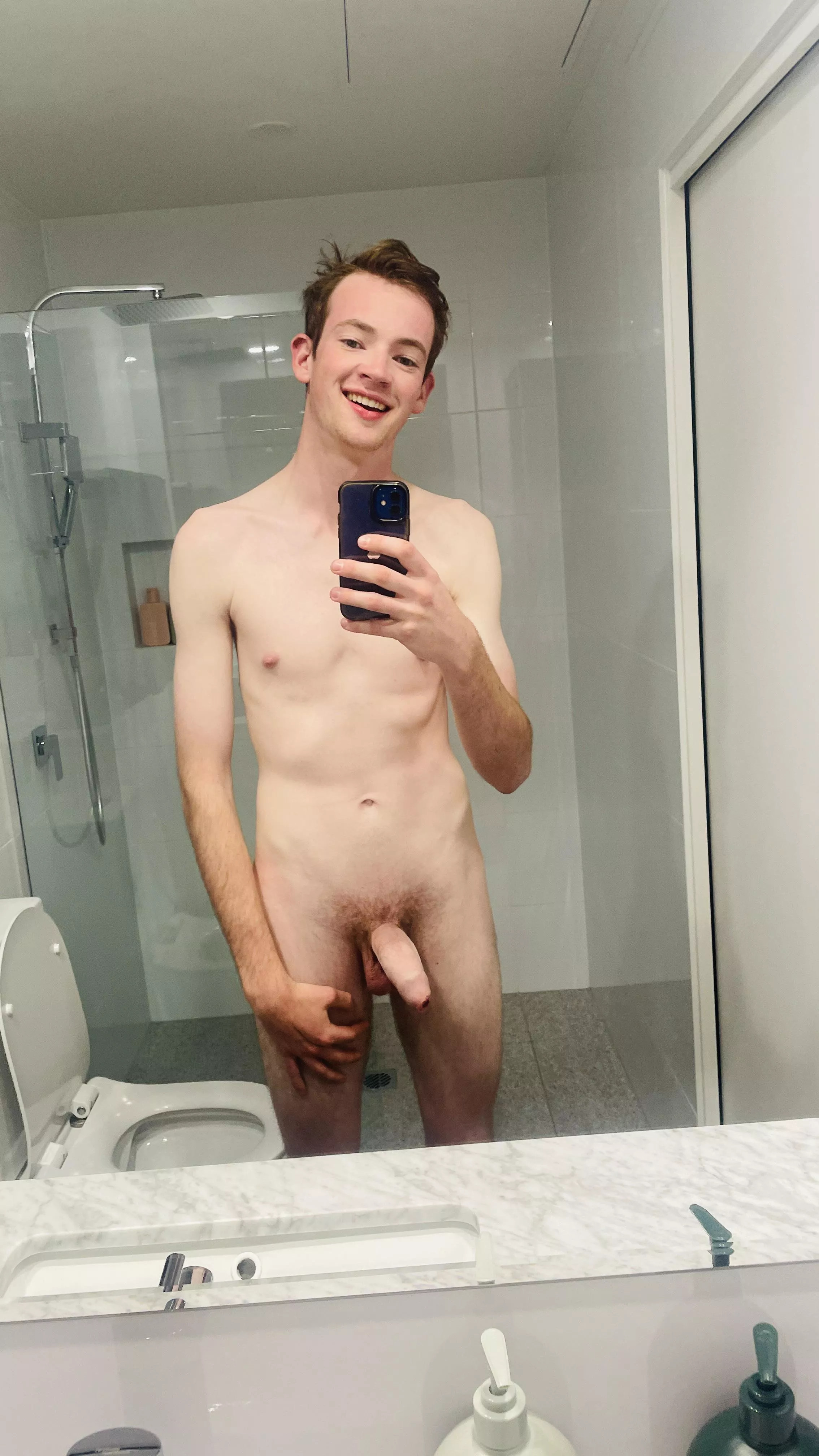 I’m not shy to showing off