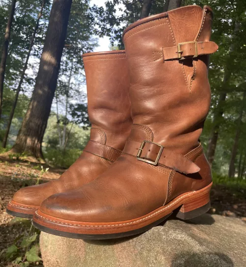 John Lofgren Engineer Boots - Natural CXL