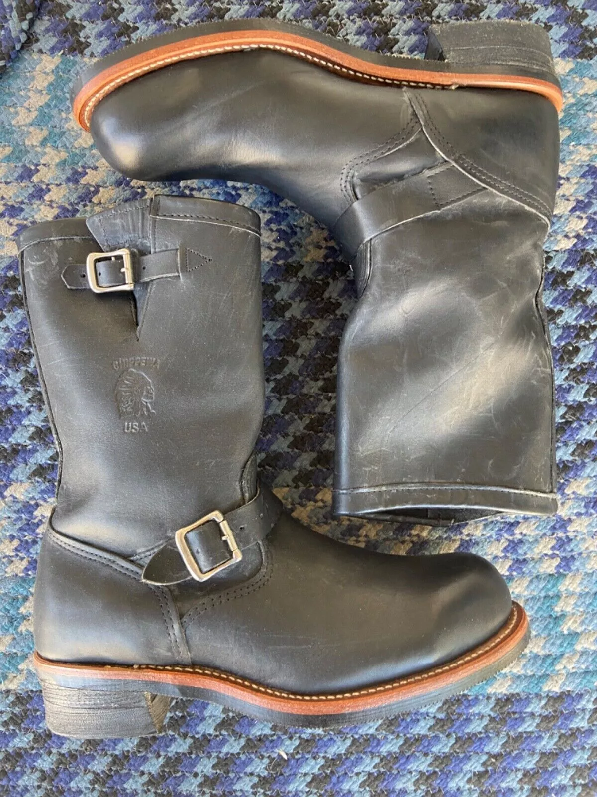 Just snagged my dream Chippewa Engineer boots on eBay for $150. (Chippewa, NOS)