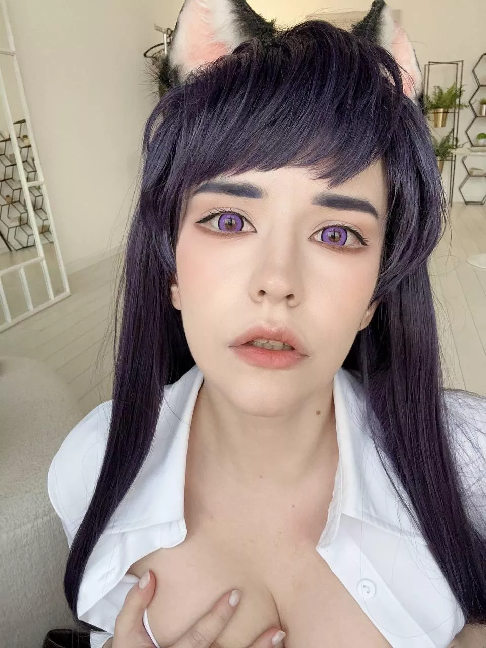 Kitty Komi cosplay by BakaFuwa