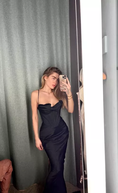 Little black dress vibes