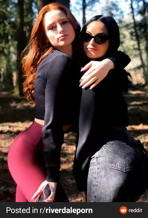 Madeline Petch and Camilla Mendes