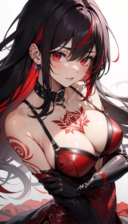 Scarlet Red Dominatrix