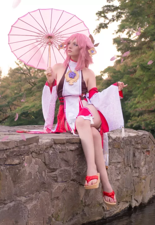 [self] Yae Miko cosplay by prettyjohi