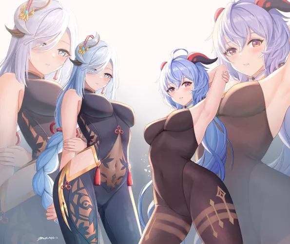 Shenhe & Ganyu [Genshin Impact]