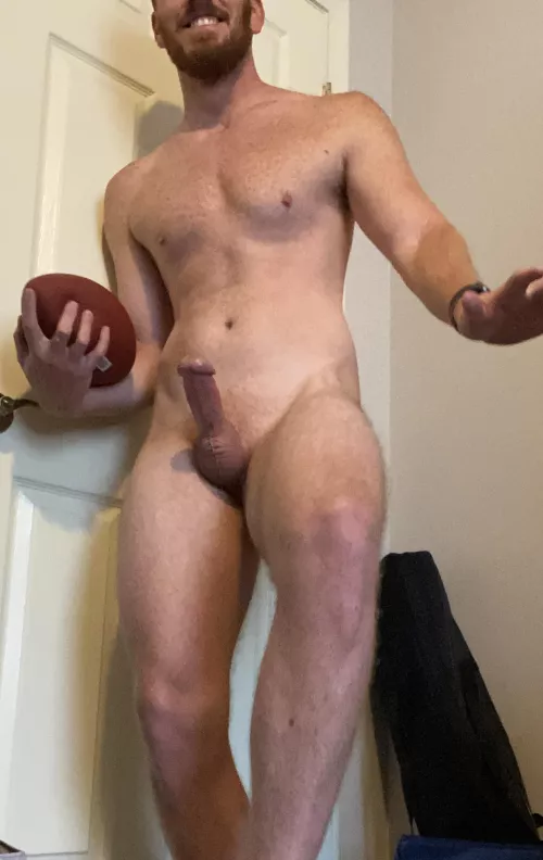 Want to cum and watch some football?