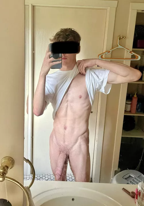 what would you do if you walked in on me taking this?