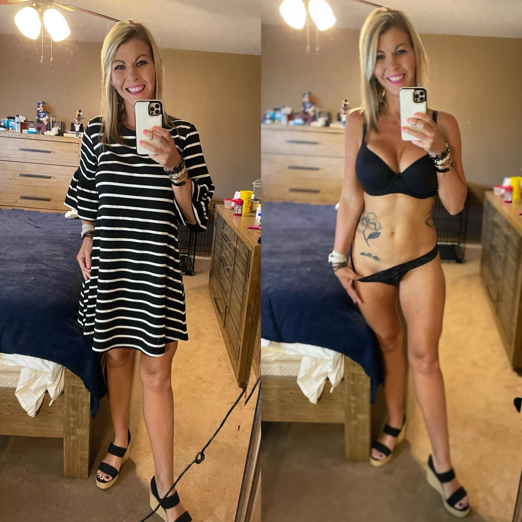 When you see a mom in public do you wonder what’s under her baggy dress?