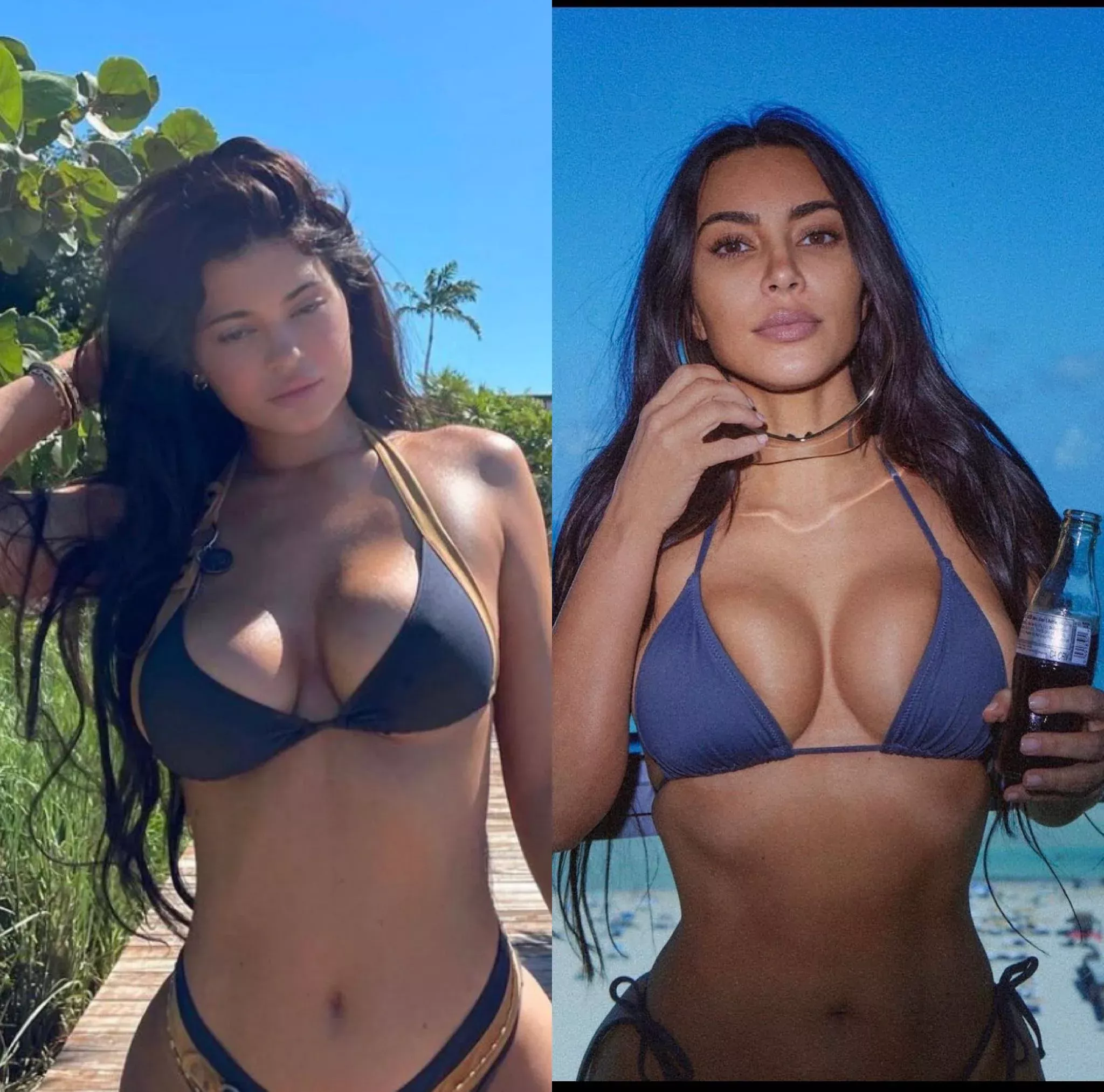 Whose tits would you suck, mommy Kimmy or Kylie?