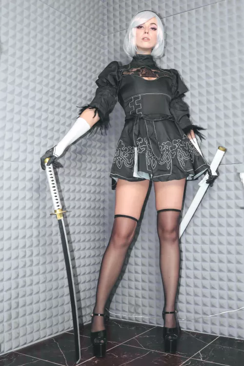 2B cosplay by Fairy Elfie