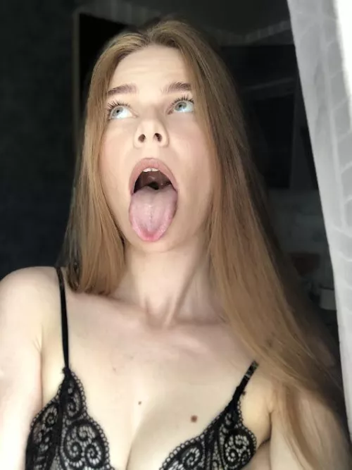 Ahegoddes, your favorite, desires your saliva.