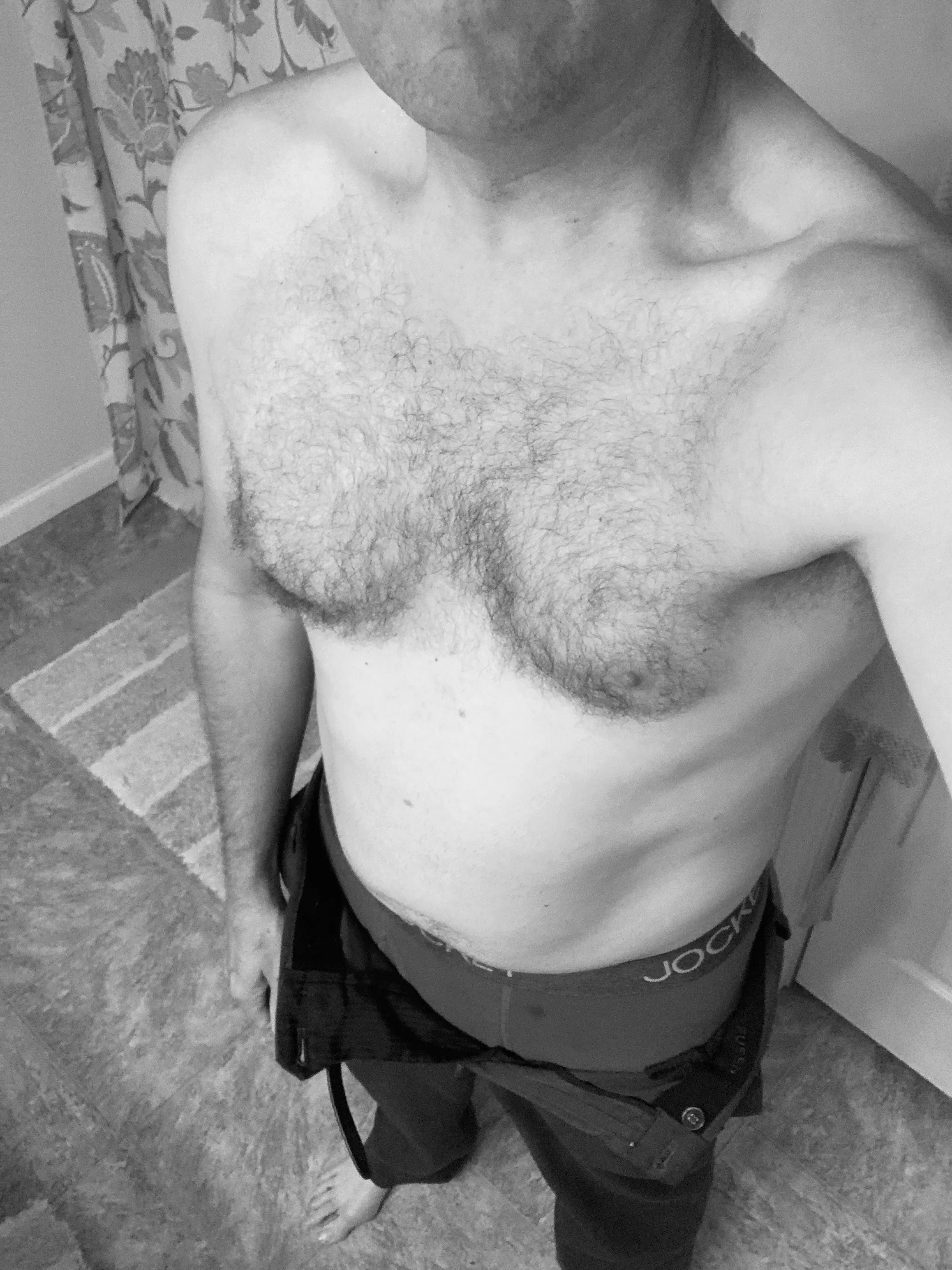 An overcast Monday morning calls for a b&w photo