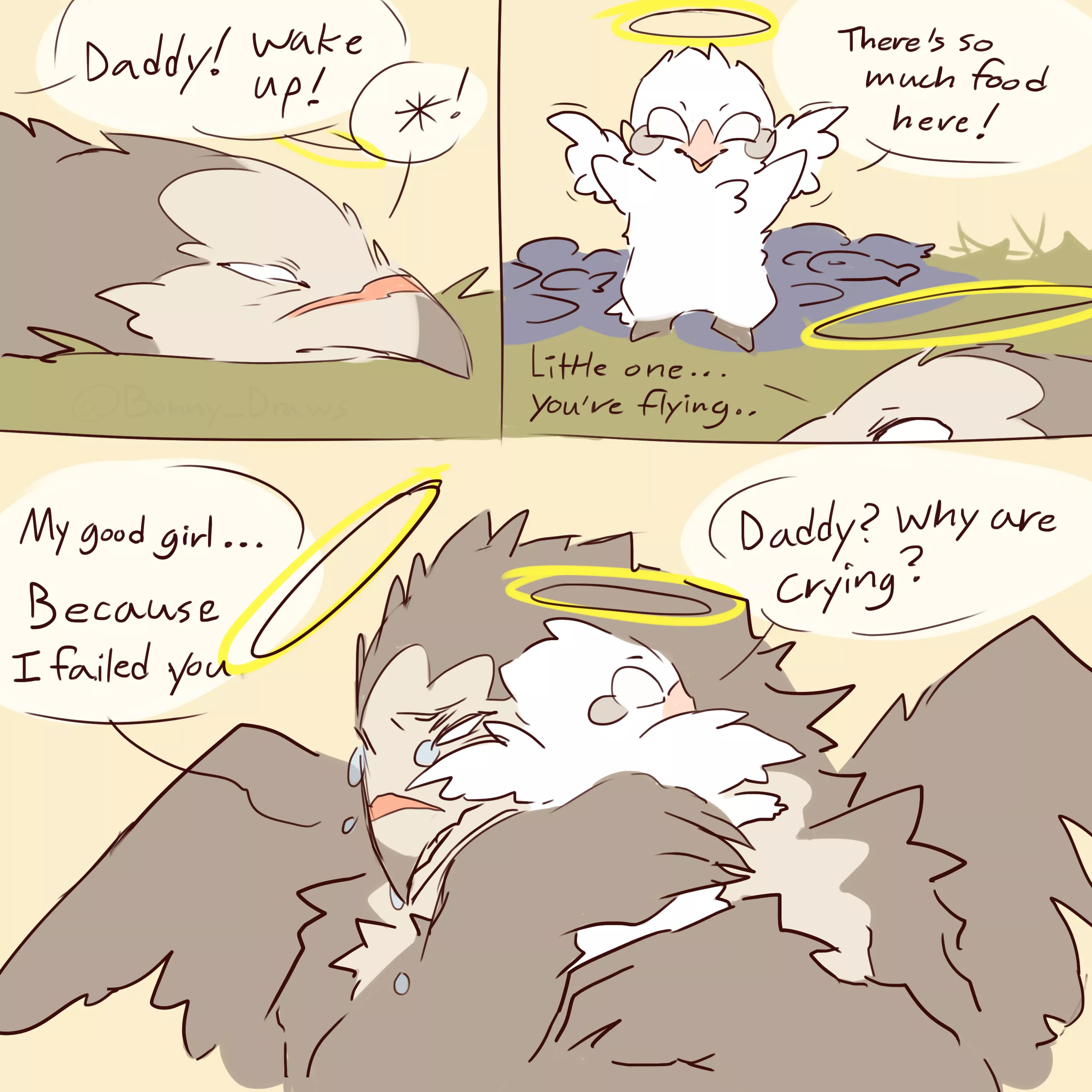 (Art by me) Fan comic of Pegu2726's comic