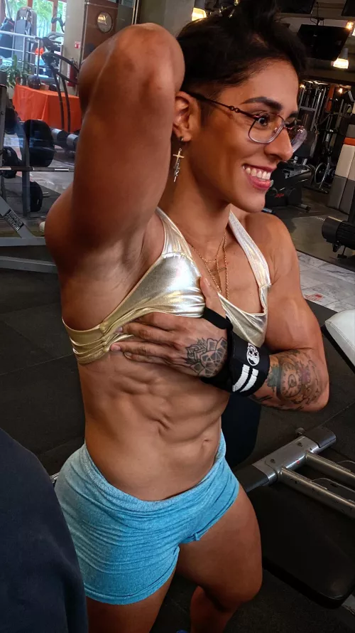 Can’t wait to lean ! I’ve been bulking my body for months!