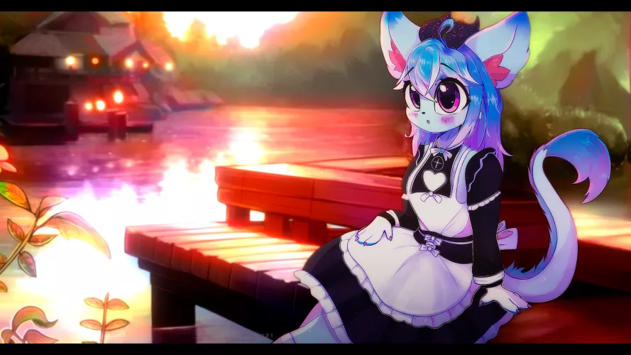 Commission for DragoonTT 💜🌿 + effects