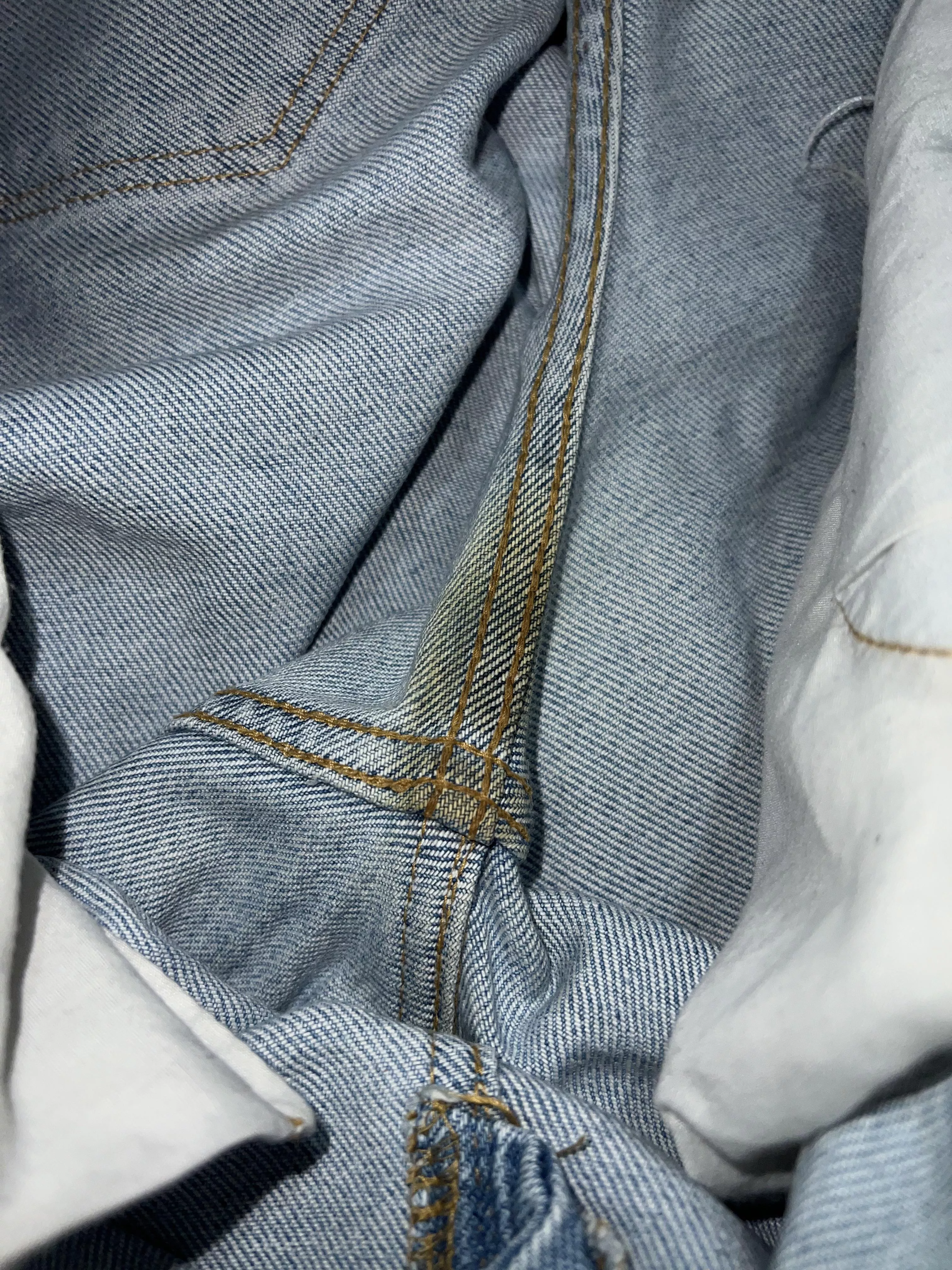 Creamy pants NO panties today