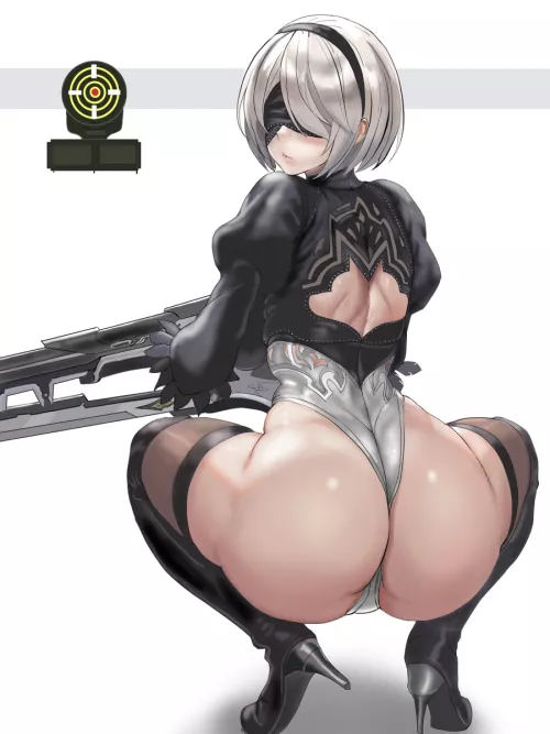 enemies are already targeted [Nikke x Nier]