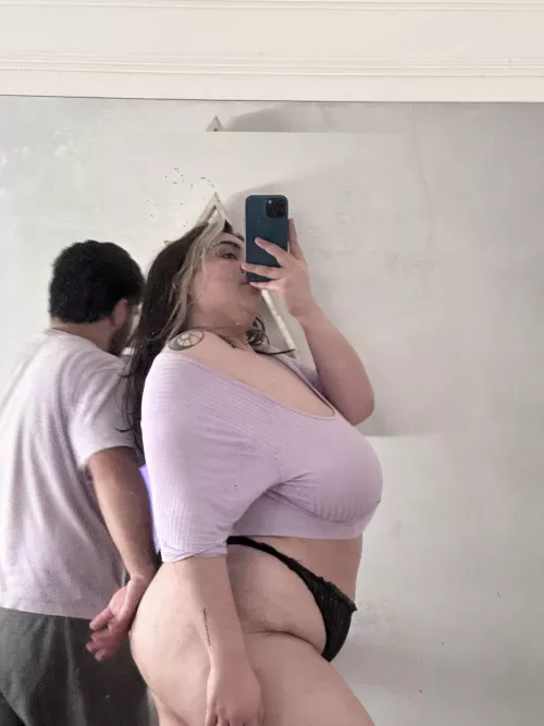 I can’t walk in the house without getting a spank